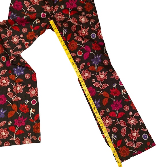 VINTAGE Y2K SIGRID OLSEN SPORT FLORAL PANTS - Picture 7 of 10